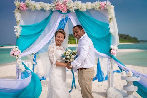 Svadba na Maldivah Photograf GA 01