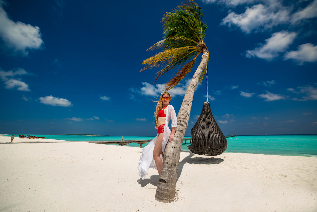 Фотграф на Мальдивах Holiday island resort