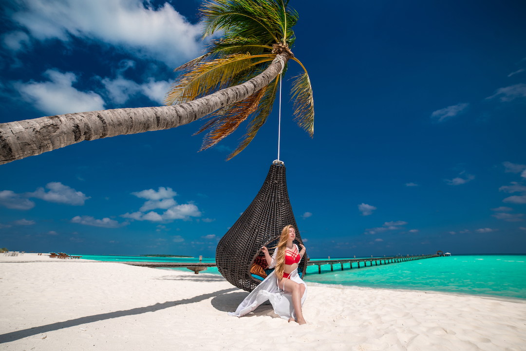 Фотграф на Мальдивах Holiday island resort