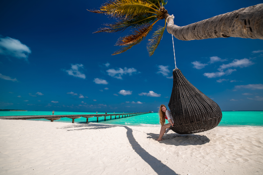 Фотграф на Мальдивах Holiday island resort