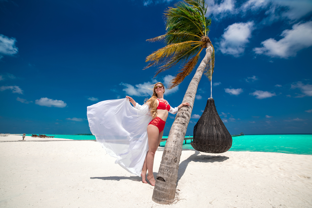 Фотграф на Мальдивах Holiday island resort