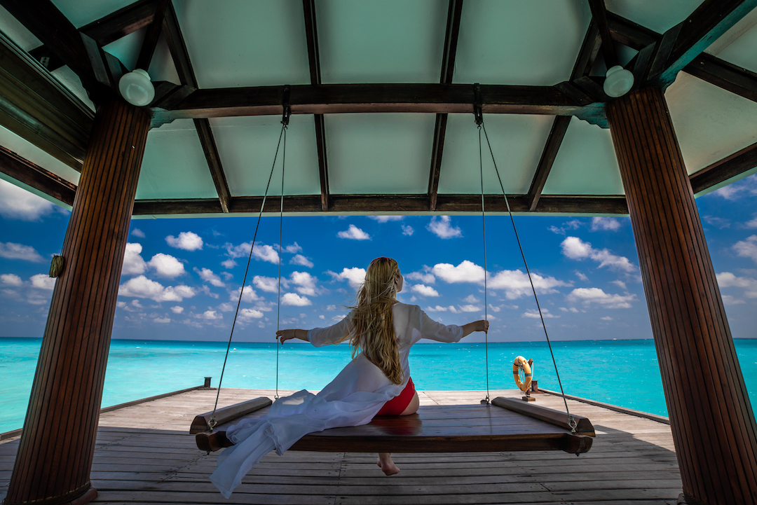 Фотграф на Мальдивах Holiday island resort